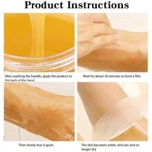 150克保濕足蠟面膜,滋養美白去角質皮膚死皮,使腳部柔軟光滑,減少細紋 - 1瓶 - 查看 4