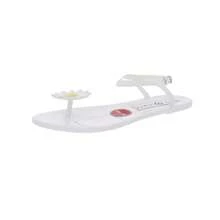 Katy Perry The Geli Womens Slingback Flat Jelly Sandals - White - View 1