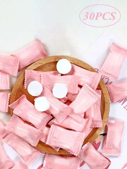 30pcs Individually Packed Disposable Towel Compressed Portable Travel Non-Woven Fabric Washing Towel Water Towel Outdoor Wet Towel Candy Towel For Business Trip Easy To Carry Clean Hygienic Holiday Travel Hotel Accommodation Outdoor Camping The Whole Family Can Use Travel Essentials Travel Accessories Travel Must Haves Beach Vacation Summer School Accessories Back To School Supplies Stuff