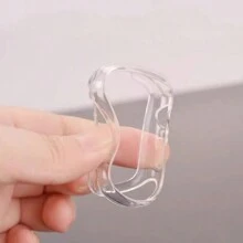 1 件超薄透明硅胶保护壳适用于 Apple Watch 女士运动款 38 毫米 40 毫米 41 毫米 42 毫米 44 毫米 45 毫米 46 毫米 49 毫米，黑色适用于 Apple Watch Series Ultra S10 9/8/7/6/5/4/3/2/1 SE - 無色 - 查看 4