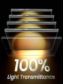 [四合一] 2入組全覆蓋柔性水凝膜（非鋼化玻璃）+ 2入組相機鏡片保護膜,與三星 Galaxy 兼容 - 無色 - 查看 6