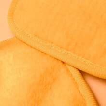 7pcs Orange Magic Makeup Remover Cloths, Reusable With Only Water, Chemical-Free, Easy To Wipe Off Daily Makeup - Orange - View 4