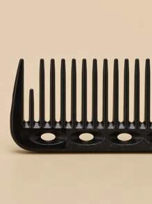 1pc Black Hair Cutting Comb Hair Brush, Hair Brush, Comb, Hair Tools, Hair Products And Accessories For Barber Salon Beauty Travel Essentials, Back To School, Travel Holiday Essentials, Hair Accessories For Women, Brush, Hair Brushes, Edge Brush, Brush Hair, Hair Comb, Comb Hair, Detangling Brush, Ball Brush, Mini Hair Brush, Hair Brush Set, Wooden Comb, Hair Brush,Hair Brush, Brush, Comb, Slick Back Brush, Hairbrush, Edge Brush, Brush Hair, Hair Comb, Hair Brush Set, Comb Hair, Mini Hair Brush, Detangling Brush, Hair Brushes, Hair Products, Hair Tools, Hair Stuff, Hair Care, Curly Hair Brush, Barber, Barber Accessories, Hairdressing Equipment,Travel Essentials,Hairstyle,Hairdressing,Hair Brush,Slick Back Brush,Styling Brush,Curly Hair Brush,Edge Brush,Hair Comb,Brush Hair,Hair Brush Set,Comb Hair,Comb For Curls,Detangling Brush,Hair Brush For Women,Hair,Travel,Hair Products,Hair Tools,Hair Stuff,Barber,Barber Accessories,Barbershop,Hairdressing Equipment - Black - View 4