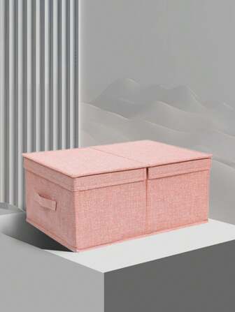 BRIVILAS 1pc Foldable Fabric Storage Box With Lid, Washable, For Home Wardrobe Clothes, Toys Organizationbedroom,Organizer,Organiser,Home Storage,White T Shirt Women,Black Pants Women,Ladies Winter Clothes,Dress,Winter Clothes For Ladies,Elegant Woman Dresses,White Shirt For Ladies,Long Sleeve,White Jumpsuit For Women,Spring Dresses For Women,Spring Outfits For Women,Spring,Spring Clothes,Minimalist,Summer Tops