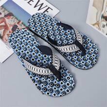 Men's Classic Thong Sandals, Minimalist Soft Bottom Beach Slippers