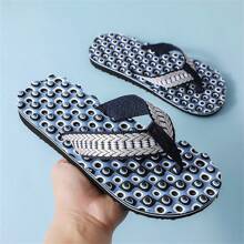 Men's Classic Thong Sandals, Minimalist Soft Bottom Beach Slippers