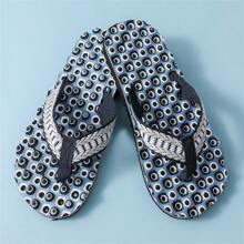 Men's Classic Thong Sandals, Minimalist Soft Bottom Beach Slippers