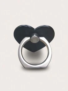 Giá đỡ chuông điện thoại hình trái tim - màu đen - Xem 3