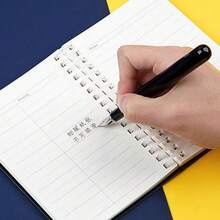 Flexible Coil Word Book Loose Leaf PP Board Coil Notebook Notepad Paper Smooth - Baby Blue - View 5