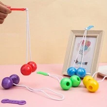 1/2/5 piezas Pelotas Tata para mascotas, juguete de descompresión para perseguir y tocar, adecuado para usar en el patio o sala de estar, colores aleatorios