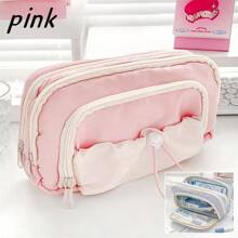 1 Miếng Nhiều lớp Trong suốt Hộp bút Với Dung lượng lớn Dành cho Cô gái , Thiết kế mới Đối với 2024 , Thích hợp Đối với Sơ đẳng Và Trường trung học cơ sở Sinh viên - Nhiều màu - Xem 18