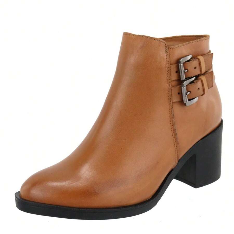 Women Ankle Boots & Booties - 駝色 - 查看 1