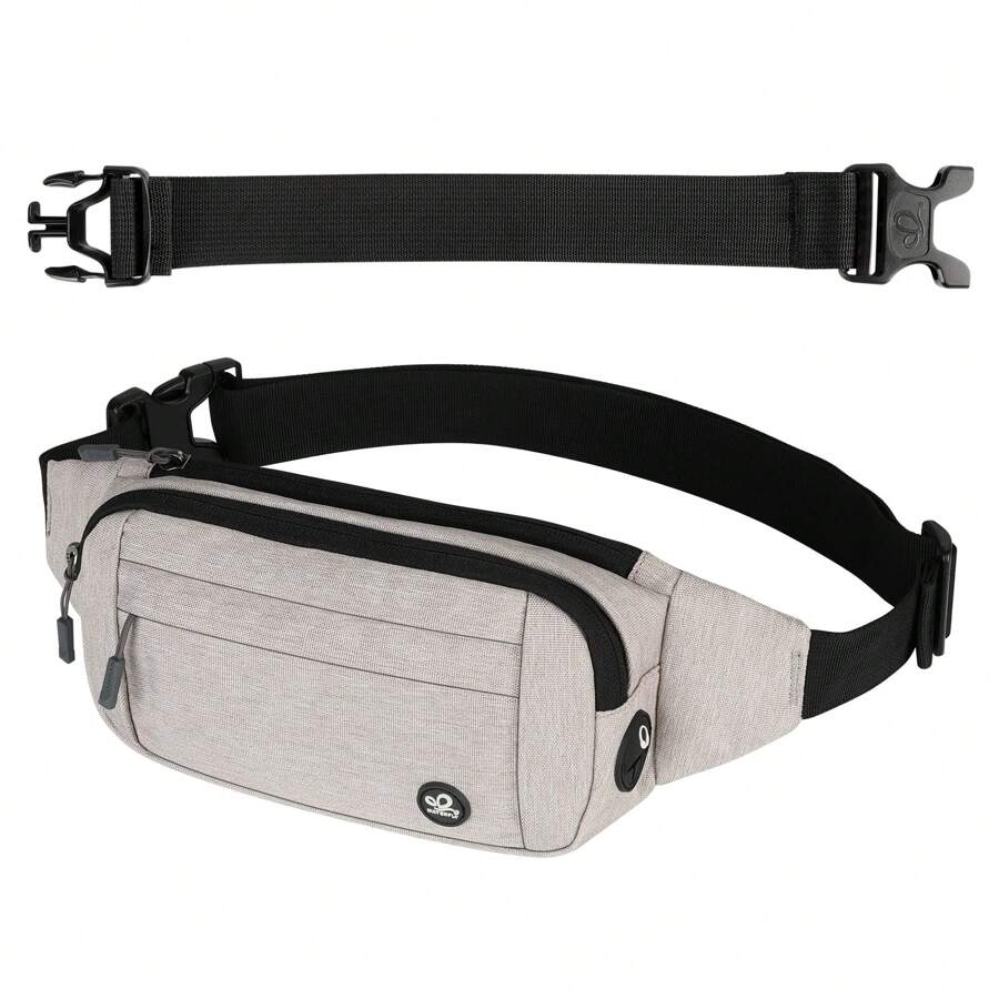 Women Belt Bags - Beige - View 1