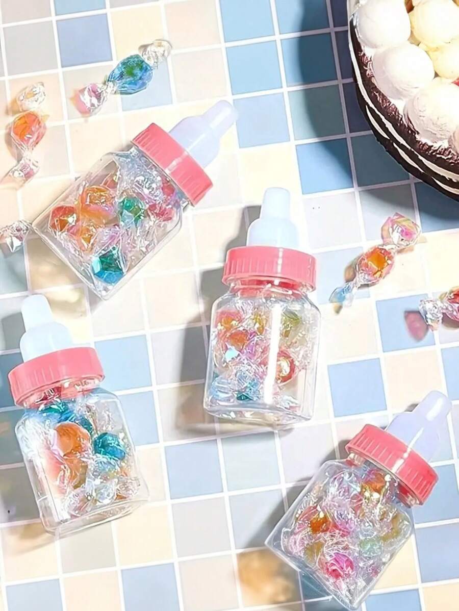 36 Transparente Diamant Süßigkeiten-Boxen - Für Hochzeit, Deko & Geschenke