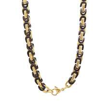 Luxe Byzantine Chain Necklace - Blue - View 5