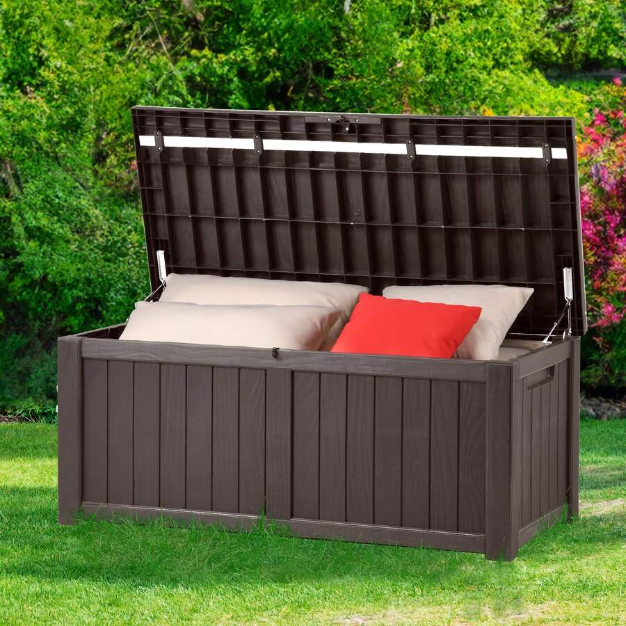 YITAHOME Outdoor Storage Deck Box For Outdoor Pillows And Pool Supplies
