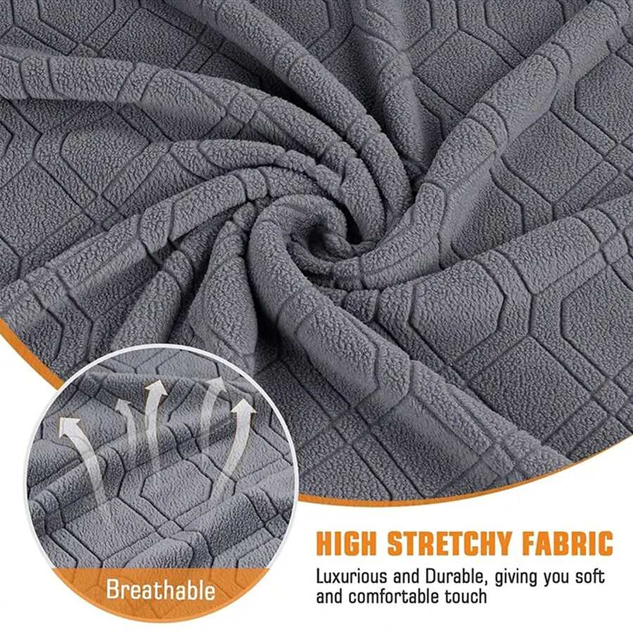 New Flannel EightShape Stretch Dustproof And ScratchResistant Chair