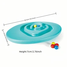 1 PC Kid Rocking Snail Balance, Seesaw Board Children Snail Balance Board Children Maze Balance Board Kids Balancing Games Activities Sensory Integration Sport Toy