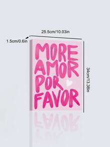 1 Miếng Lá thư In Áp phích Không có Khung Không thấm nước Dầu tranh sơn dầu Phòng khách Hoặc Phòng ngủ Treo tranh Trang trí - Nhiều màu - Xem 4