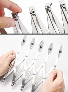 Stainless Steel Pizza Cutter, Adjustable Thickness, Multi-Functional For Noodles, Dough, Pastries