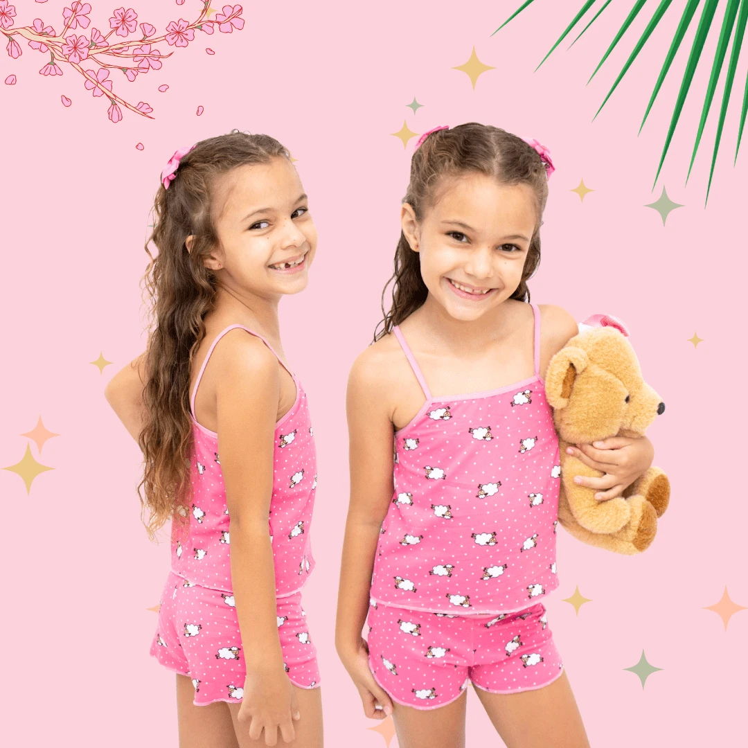 Young Girls Pajamas - Nhiều màu - Xem 1
