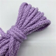 1 pieza 5 yardas 6mm Cuerda decorativa trenzada retorcida, cuerda para decoración textil artesanal del hogar - Estilo de selección - Ver 25