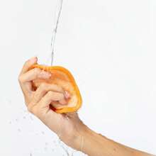 7pcs Orange Magic Makeup Remover Cloths, Reusable With Only Water, Chemical-Free, Easy To Wipe Off Daily Makeup - Orange - View 2