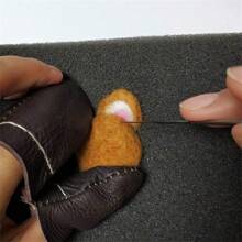 25色/組編織纖維花卉動物玩具，編織毛氈紡紗纖維織紗，適用於針毛氈，手工紡織DIY