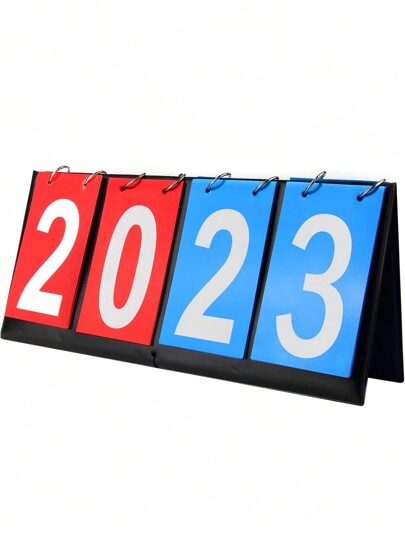 1PC Coreboard Score Keeper,Volleyball Basketball Tennis Table Tennis Scoreboards(4-Digital)