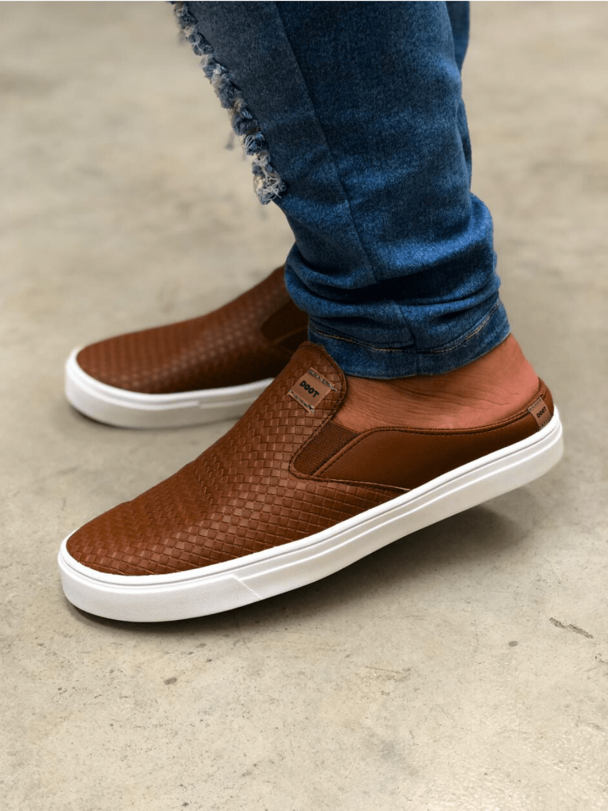 Sapatenis Sales Sapatenis Couro Florense Sapato Tenis Slip On
