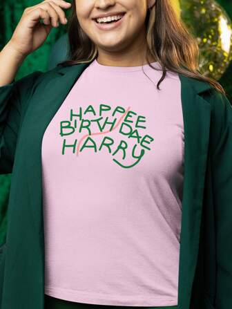 Playera para Mujer Happy Birth Dae Harry