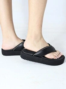 Women Flip-Flops - màu đen - Xem 5