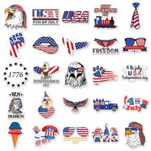 50片日美國diy卡通防水馬達車貼紙helmater貼紙家居裝飾貼紙 - 彩色 - 查看 6