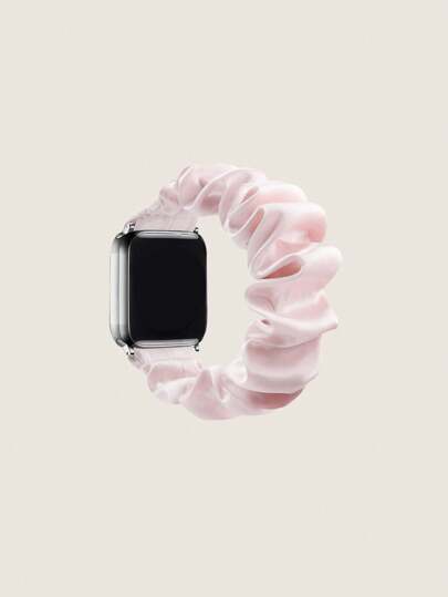 1 pieza de Banda de Muñeca de Apple Watch con Scrunchie para Damas Banda de Muñeca de Apple Watch, Banda de Correa de Apple Watch, Banda de Correa de Apple Watch, Banda de Correa de Apple Watch, Banda de Correa de Apple Watch, Banda de Correa de Apple Watch, Banda de Correa de Apple Watch 49/45/44/42/41/40/38mm, Compatible con Banda de Muñeca de Apple Watch, Banda de Correa de Apple Watch, Banda de Correa de Apple Watch, Banda de Correa de Apple Watch Ultra/SE 8/7/6/5/4/3/2/1