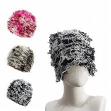 1頂y2k風格有鬍子的休閒保暖針織帽,鬆身舒適的毛線帽,中性情侶骷髏帽；適用於騎車,旅行,滑雪等戶外活動。 - 毛線 - 查看 5