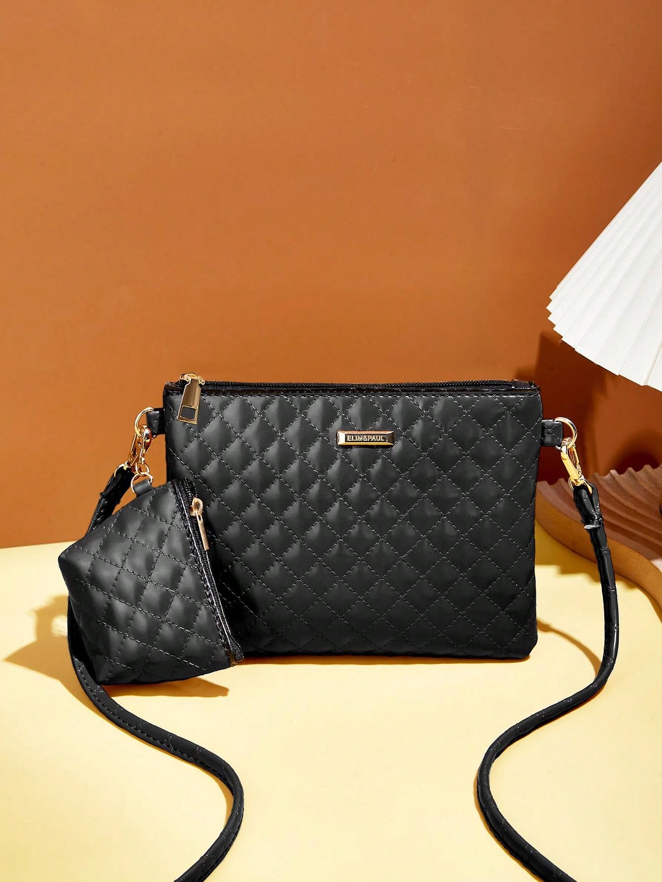Leather crossbody bucket bag - België