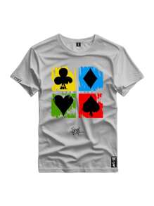 Shap Life Men T-Shirts - Gris Claro - Ver 1