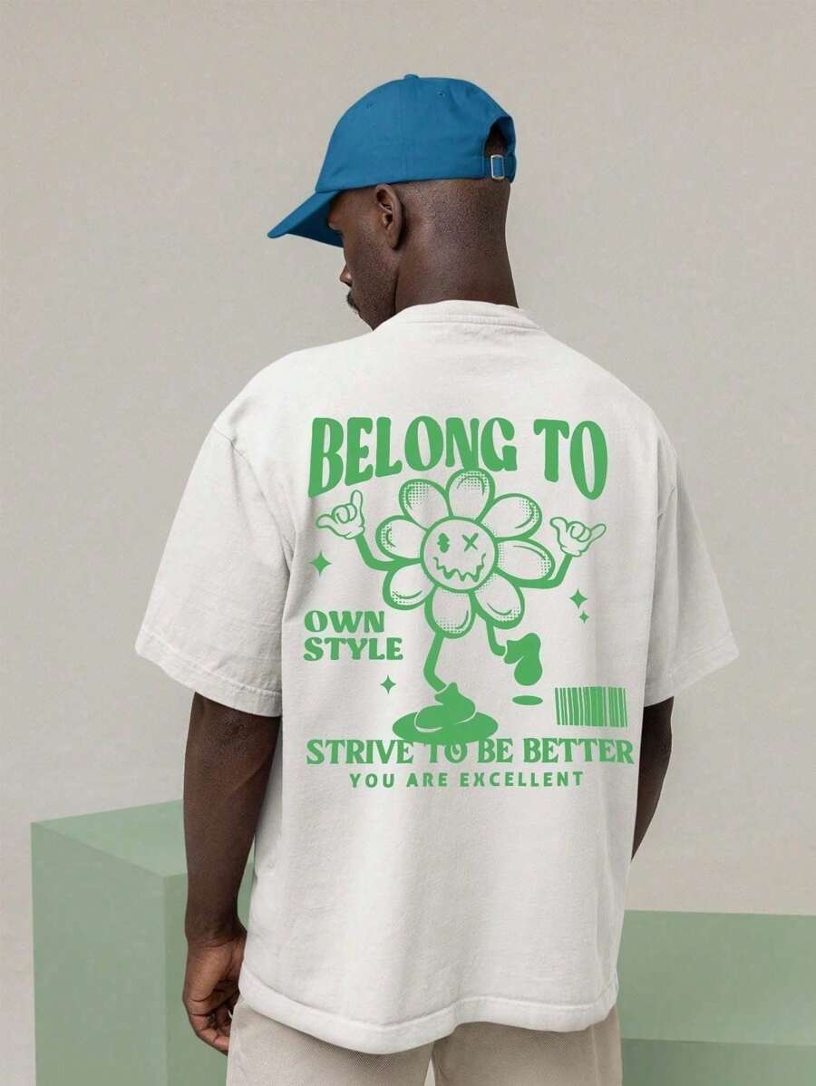Men T-Shirts - 白色 - 查看 1