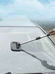 1根縮短式鋁合金通用尺寸清潔刷,現代風格,多種顏色,適用於汽車前擋風玻璃,窗戶霧塵清潔 - 彩色 - 查看 4