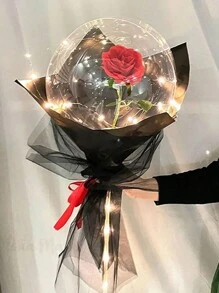 10 个透明气球，不同尺寸透明泡泡气球，适用于婚礼 DIY 生日派对装饰、圣诞节 - 透明 - 查看 7