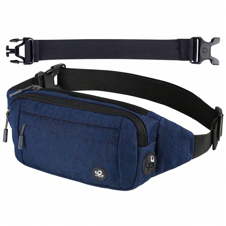 Women Belt Bags - Navy Blue - View 1