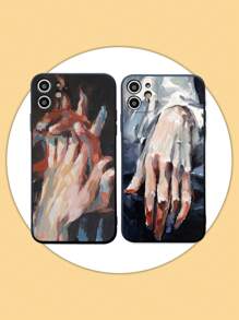 1 ốp lưng điện thoại đôi kèm nhẫn, trọn bộ in hình nhiều màu sắc, tương thích với iPhone 15, 14, 13, 12, 11 Pro Max, Xs, X, Xr, SE2, 7, 8plus & tương thích với Samsung S23, S22, S21, S20fe, phiên bản quốc tế, không phải phiên bản nội địa. - Nhiều màu - Xem 1