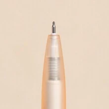 3入組隨機可愛的貓爪0.5mm黑色凝膠筆,壓力式原子筆,適用於學校和辦公室文具 - 彩色 - 查看 6