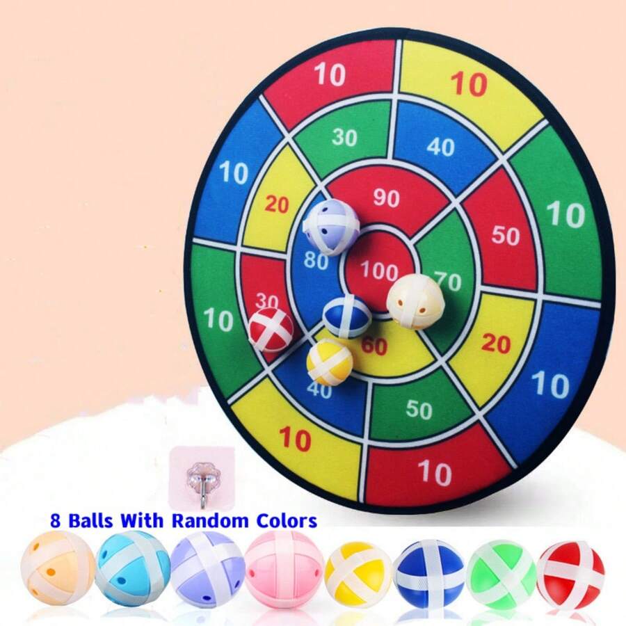 Throwing Dart Board With Numbered Hooks, Children Household Sports Game Toy For ParentChild