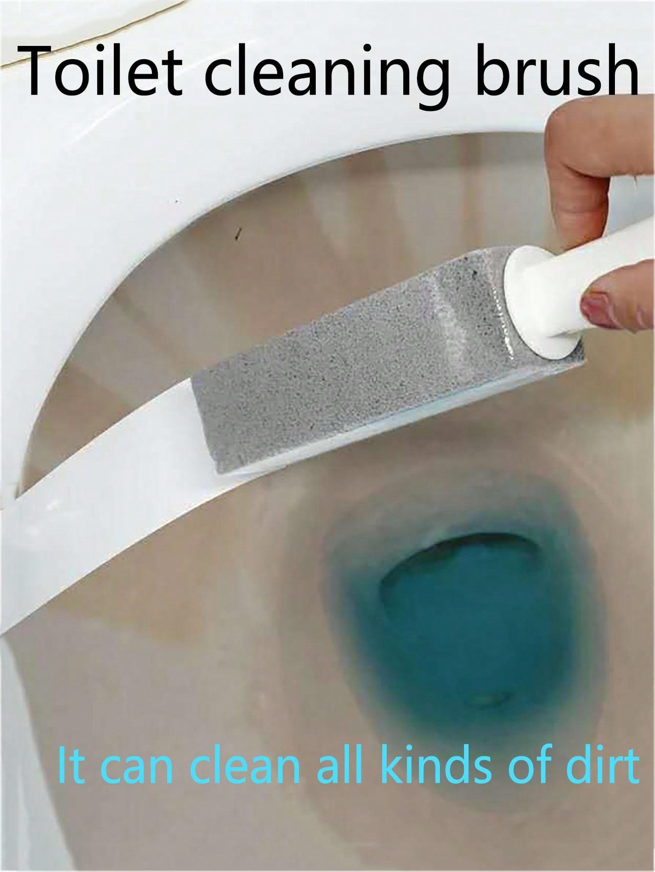 Clean Pumice Stone Toilet Brush No Dead Angle Powerful To Remove Urine