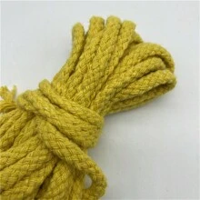 1 pieza 5 yardas 6mm Cuerda decorativa trenzada retorcida, cuerda para decoración textil artesanal del hogar - Estilo de selección - Ver 10