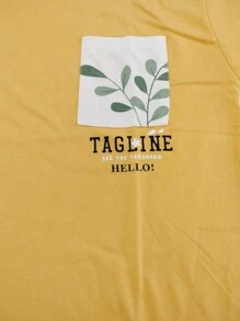 1 Set Women Sleepwear, Comfortable Long Sleeve Shirt & Long Pants, Cute & Sweet, Random Color Dispatched, Suitable For Home Wearing & Outdoor Wear - Yellow - View 11