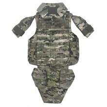 1件迷彩尼龍全身防彈背心外罩 - 迷彩 - 查看 5