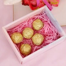 Rellenos Decorativos De 100 G Y Esteras De Hierba De Rafia Para Hornear Bolsas De Embalaje De Postres/pasteles - Rosa - Ver 4