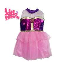 luli pampin vestido + varita de luz